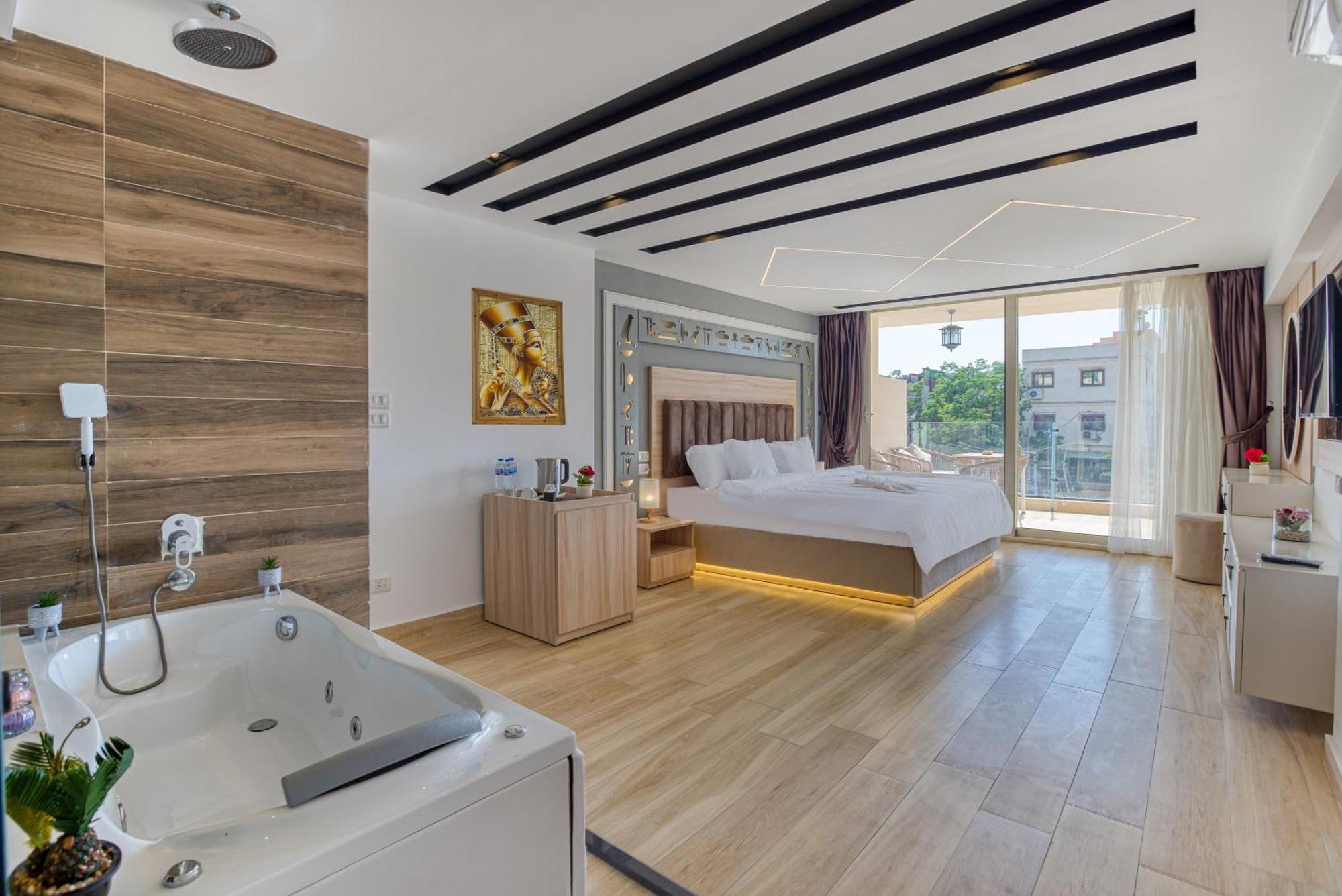The Platinum Pyramid View Inn Kafrat al Jabal Ngoại thất bức ảnh
